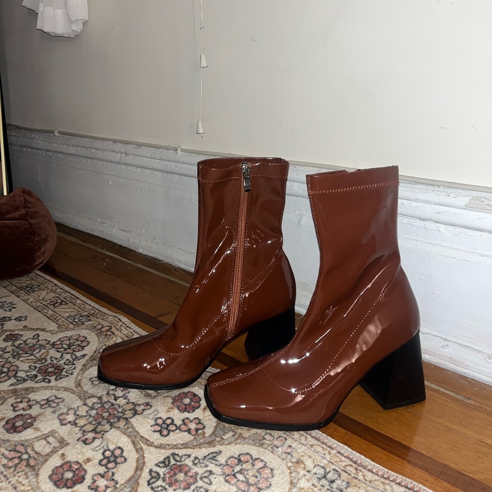 Aldo raid heeled sock boots
